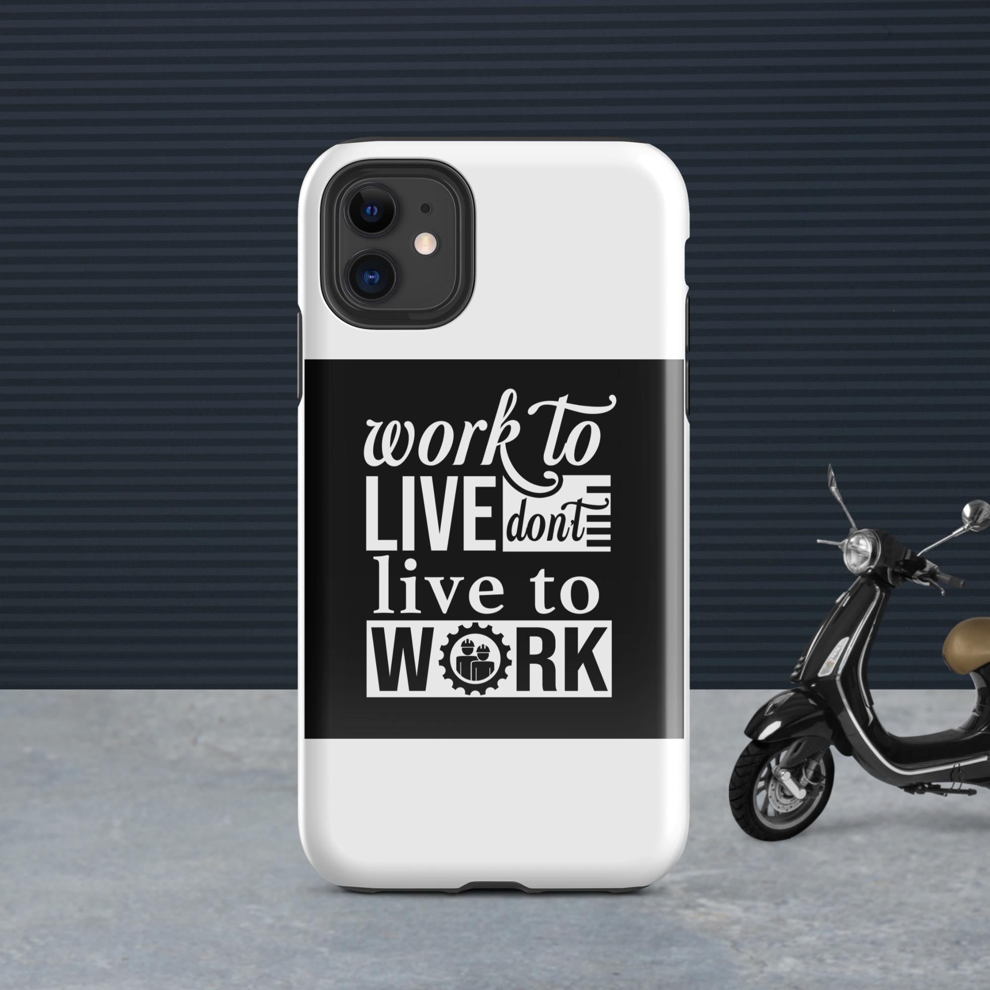 Work to Live Case for iPhone®