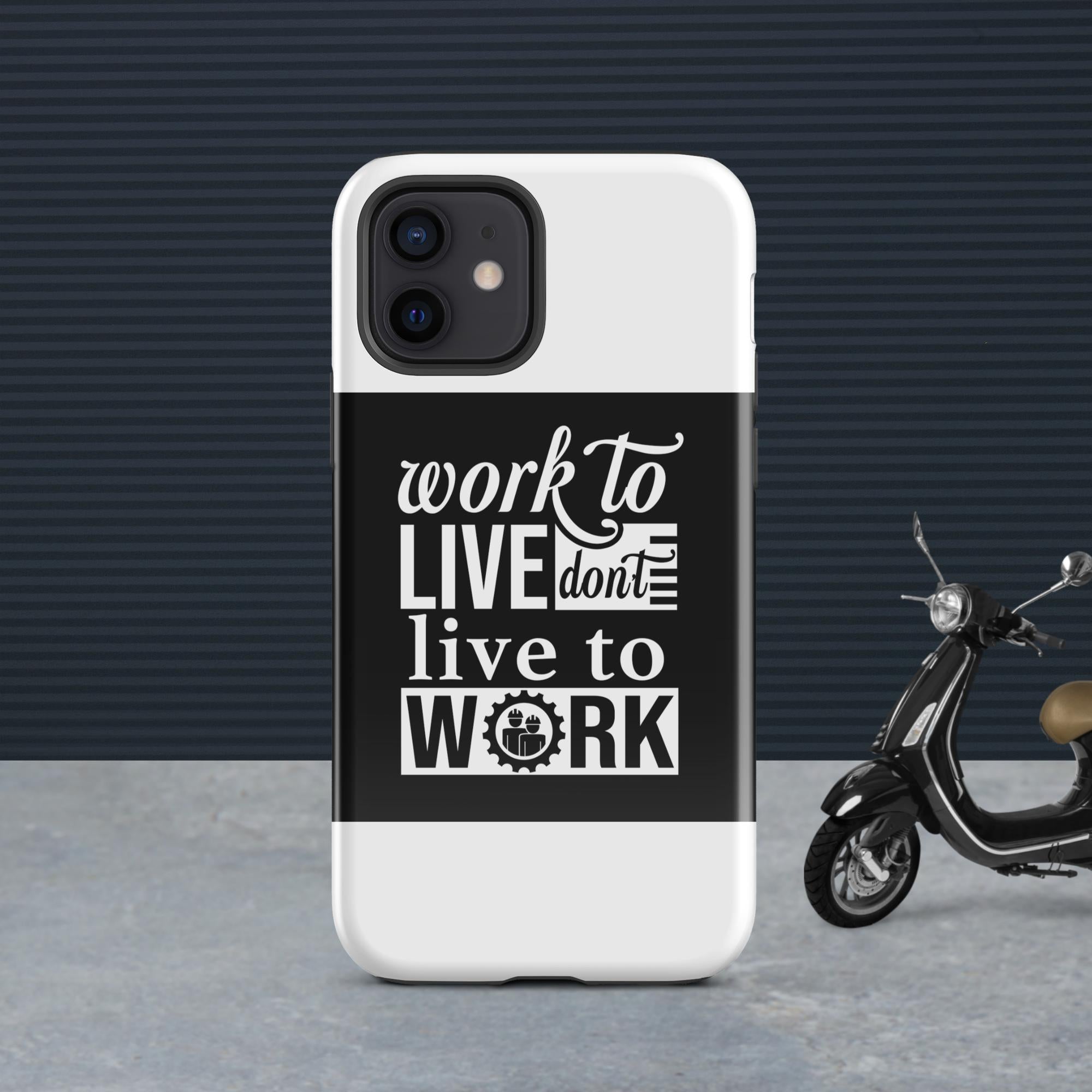 Work to Live Case for iPhone®