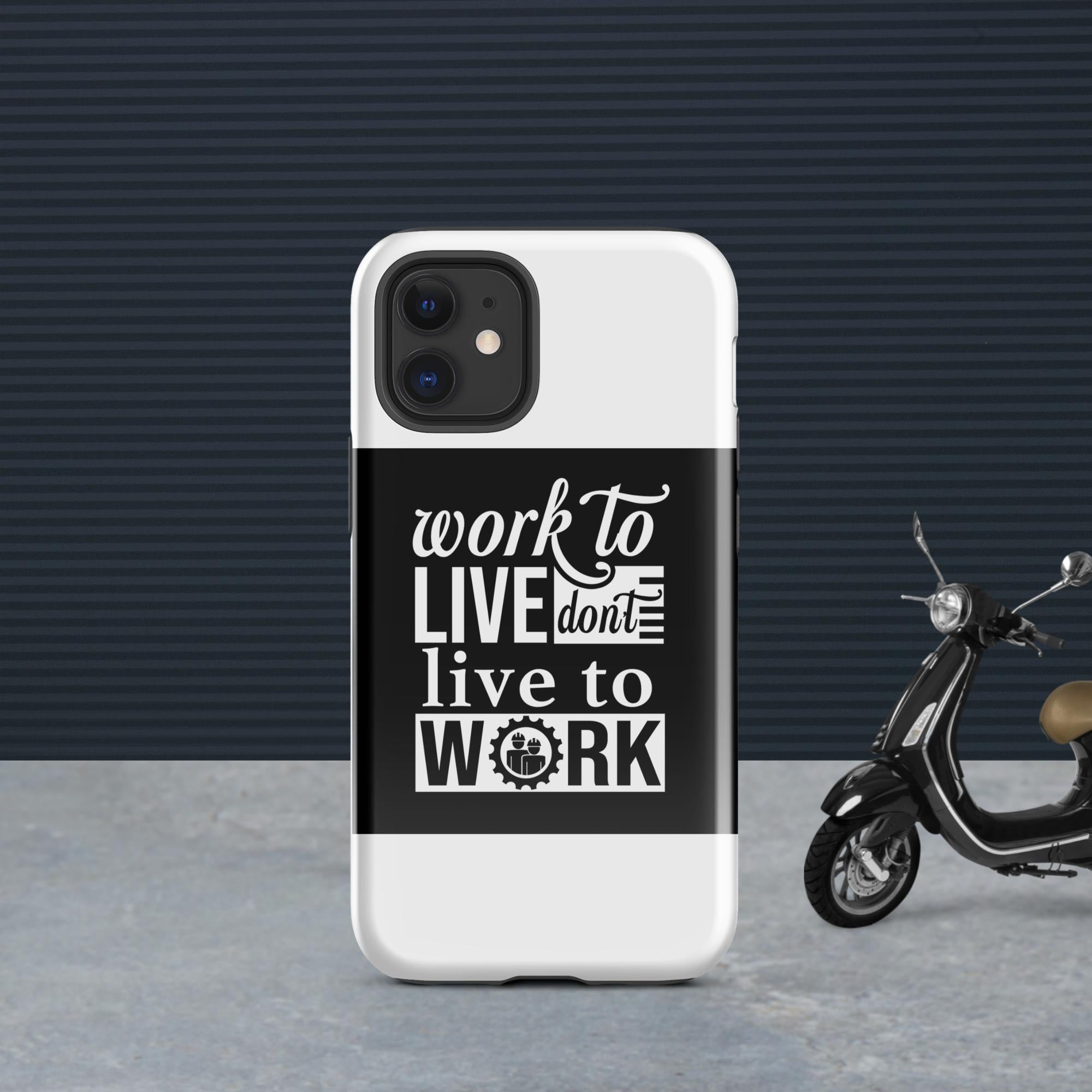 Work to Live Case for iPhone®