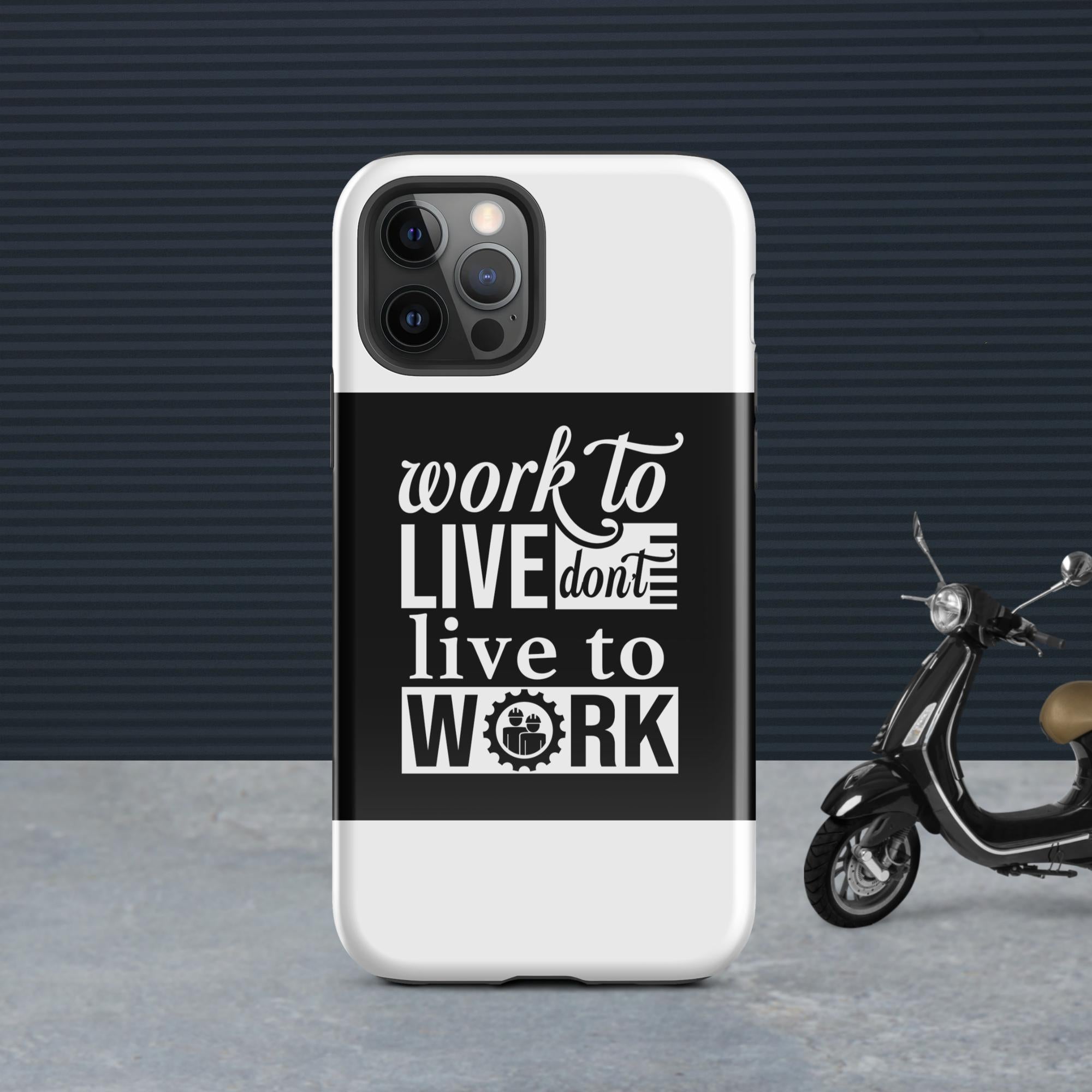 Work to Live Case for iPhone®