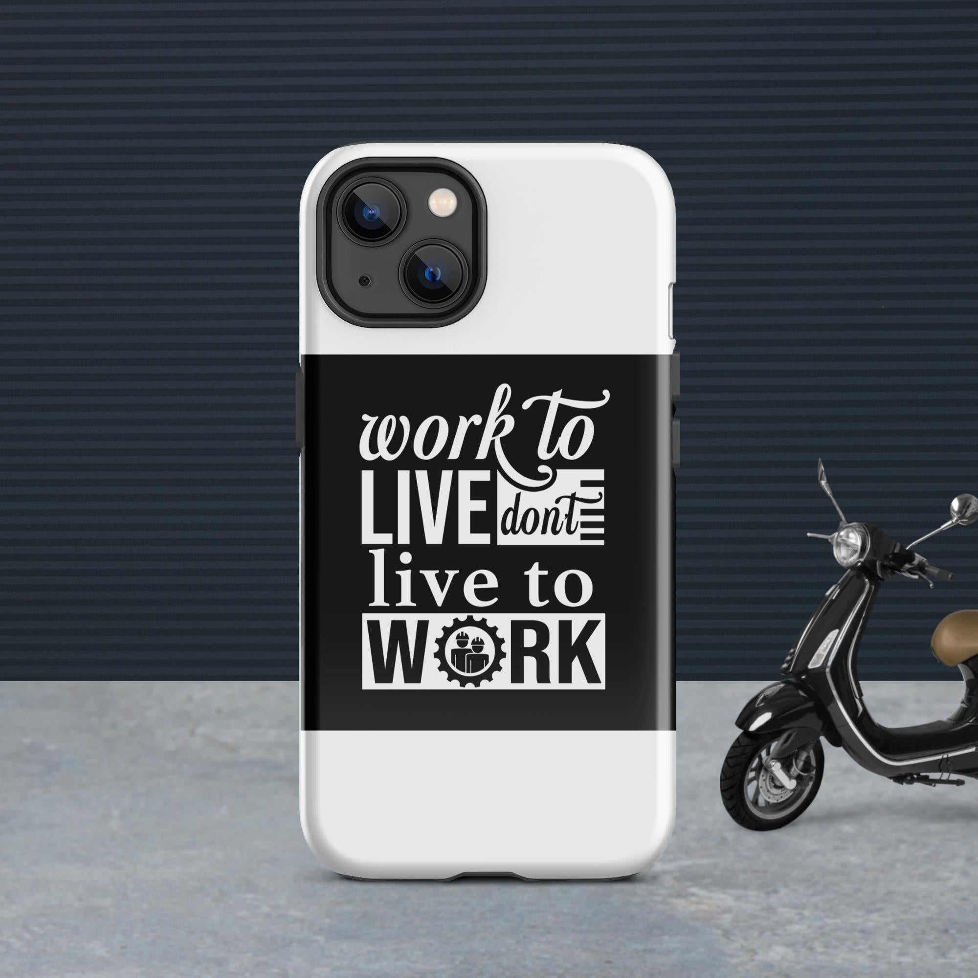 Work to Live Case for iPhone®