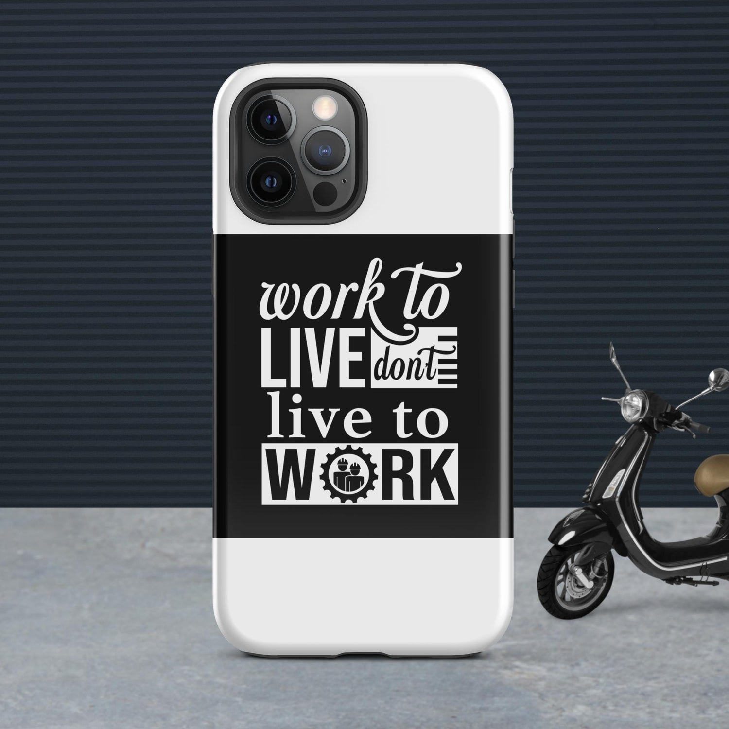 Work to Live Case for iPhone®