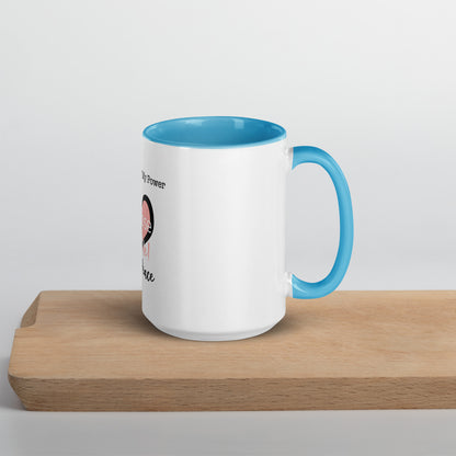 Peace Mug with Color Inside